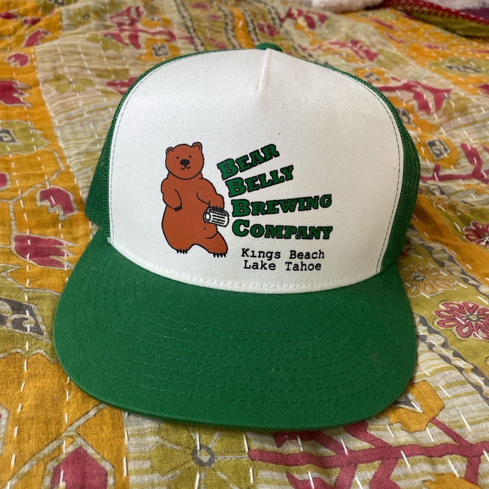 Brewery trucker hat, thrifted in Lake Tahoe, CA. O/S unisex
